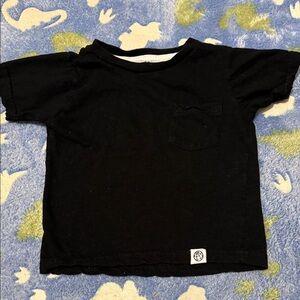 Free Planet Black Short-Sleeve Pocket Tee